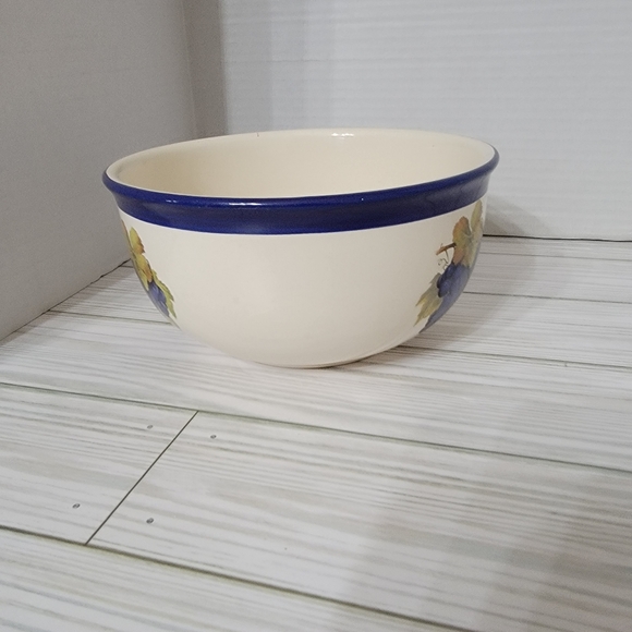 Cordon Bleu Grape Harvest Microwave Safe & Ovenproof Ceramic Bowl Portugal - Picture 2 of 10